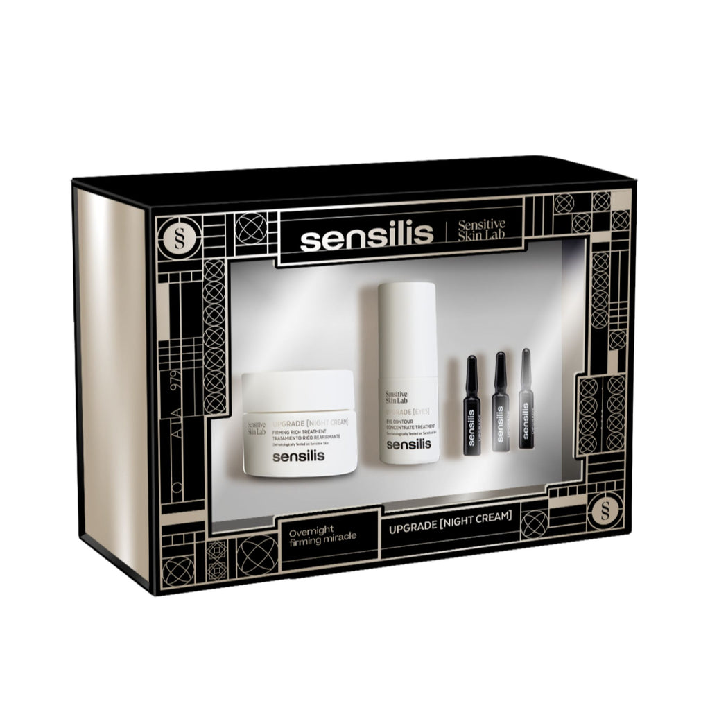 Sensilis Pack Promocional: Sensilis Upgrade [Creme de Noite] 50ml + Sensilis Upgrade [Olhos] 15ml + Sensilis Upgrade [Ampolas] 3x1,5ml